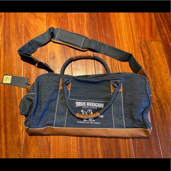 true religion duffle bag